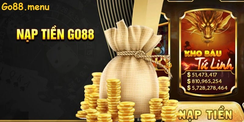 Các phương thức nạp tiền cơ bản tại Go88